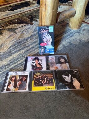 Selena Music Collection - Mixed CD & Cassette Set - Black & Yellow Accents